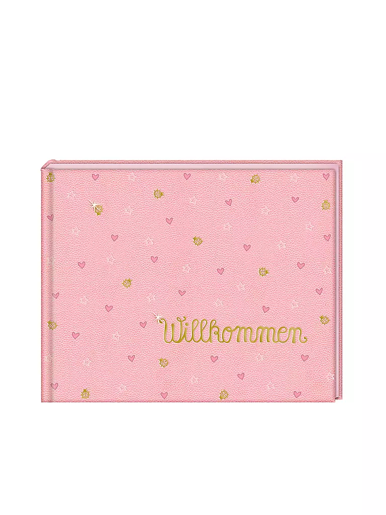 COPPENRATH VERLAG | Babyalbum - Willkommen (Rosa) | keine Farbe