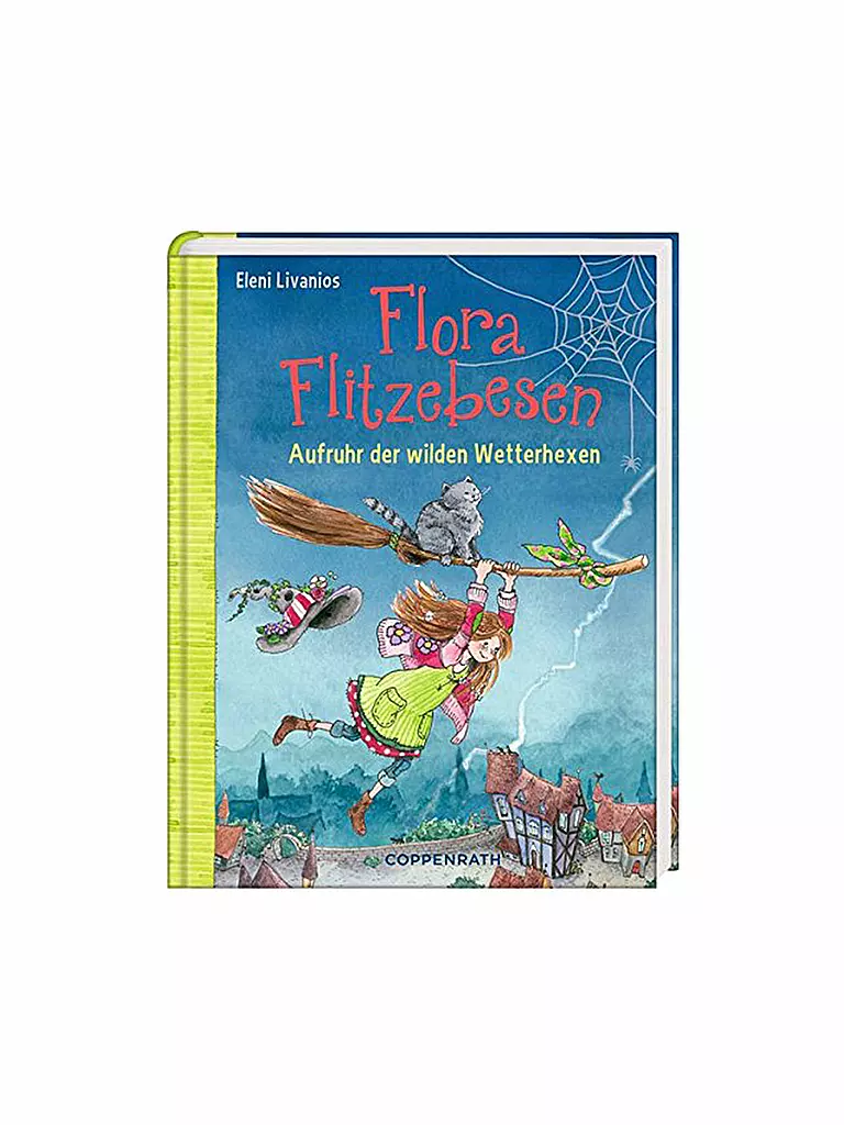 COPPENRATH VERLAG | Buch - Flora Flitzebesen - Aufruhr der wilden Wetterhexen (Gebundene Ausgabe) Band 2 | keine Farbe