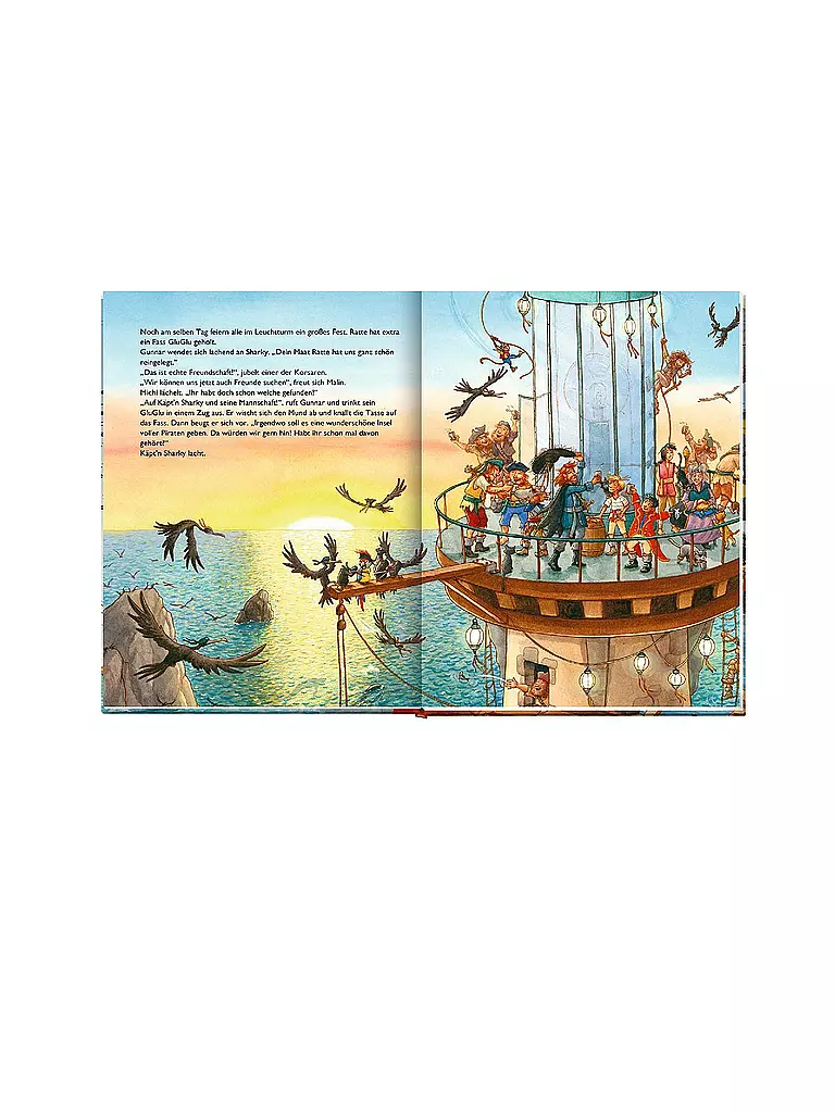 COPPENRATH VERLAG | Buch - Käpt'n Sharky - Der schwarze Korsar Käpt'n Sharky - Der schwarze Korsar | keine Farbe