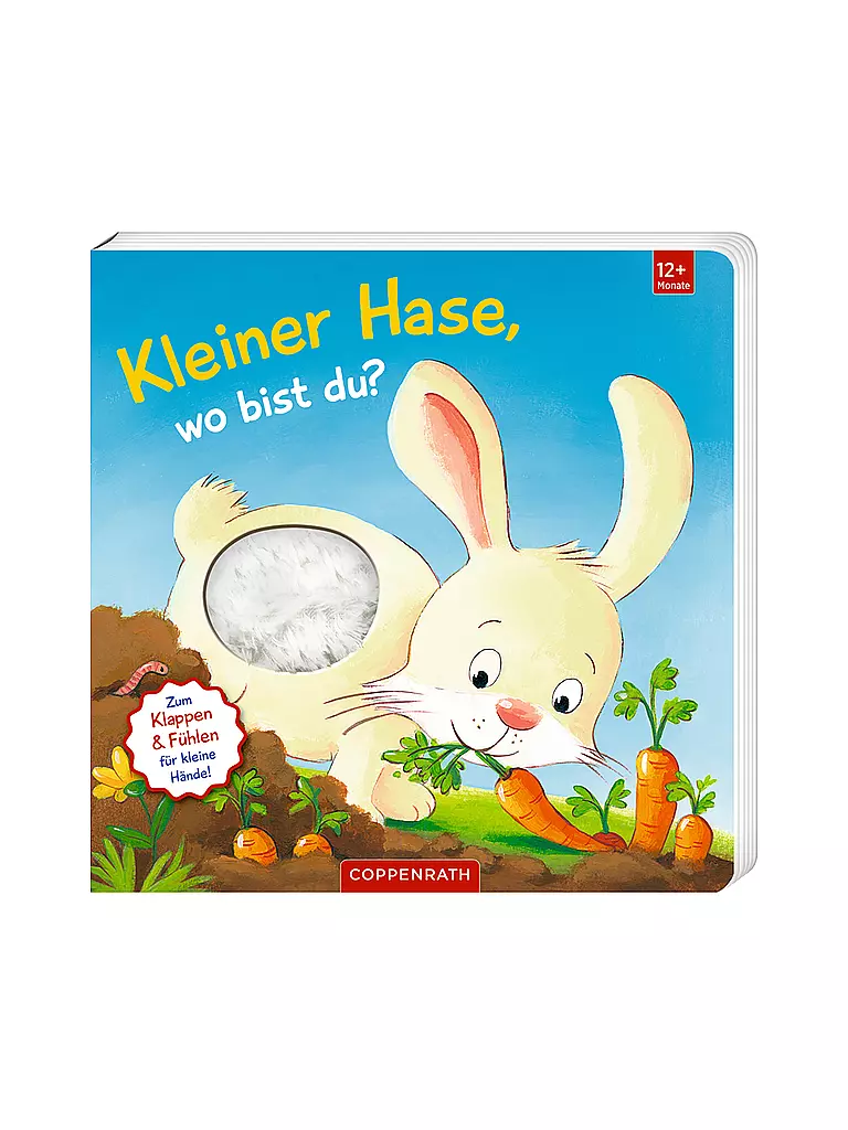 COPPENRATH VERLAG | Mein erstes Guckloch-Fühlbuch: Kleiner Hase, wo bist du? | keine Farbe