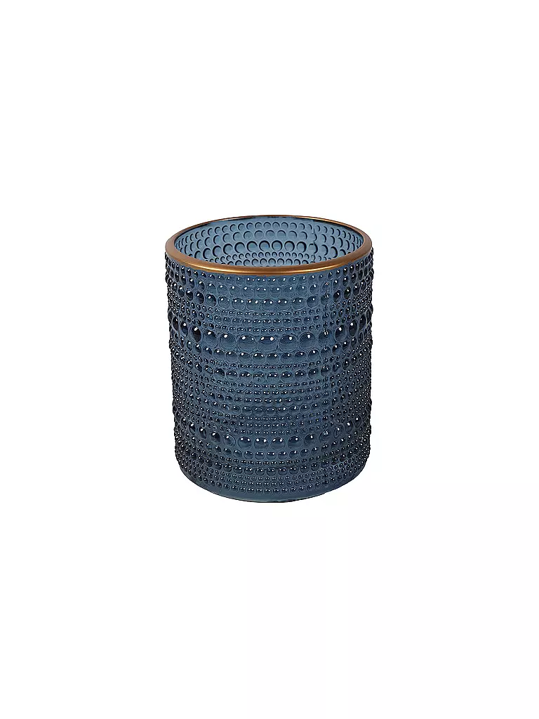 COUNTRYFIELD | Teelichthalter Nelle M 10cm Blau | blau