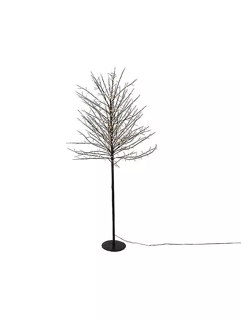 COUNTRYFIELD | Weihnachtsbaum Fausto LED L 180cm Schwarz | schwarz