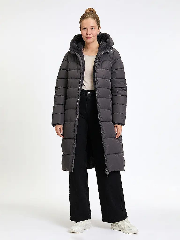 COVERED | Steppmantel AMY | Grau