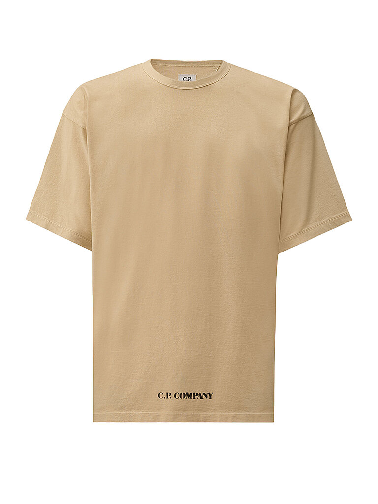 CP COMPANY T-Shirt  beige | S