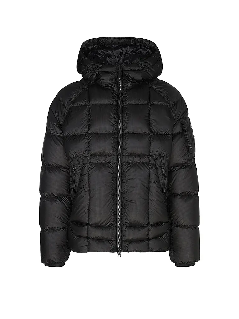 CP COMPANY | Daunensteppjacke | schwarz