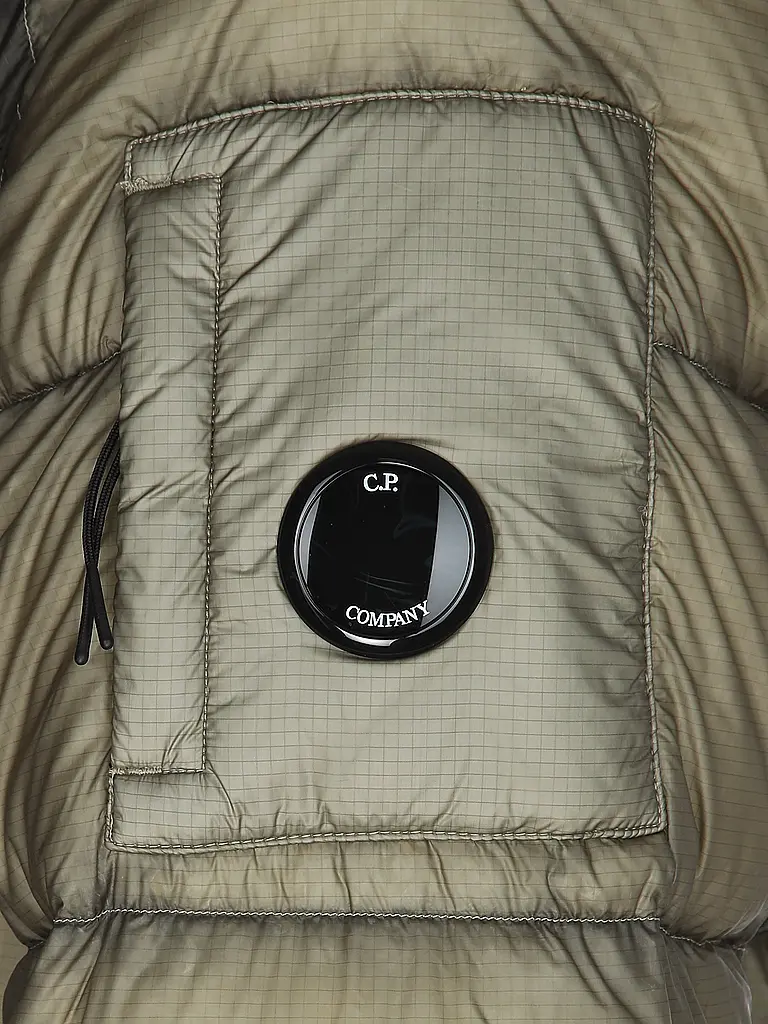 CP COMPANY | Daunensteppjacke | grau