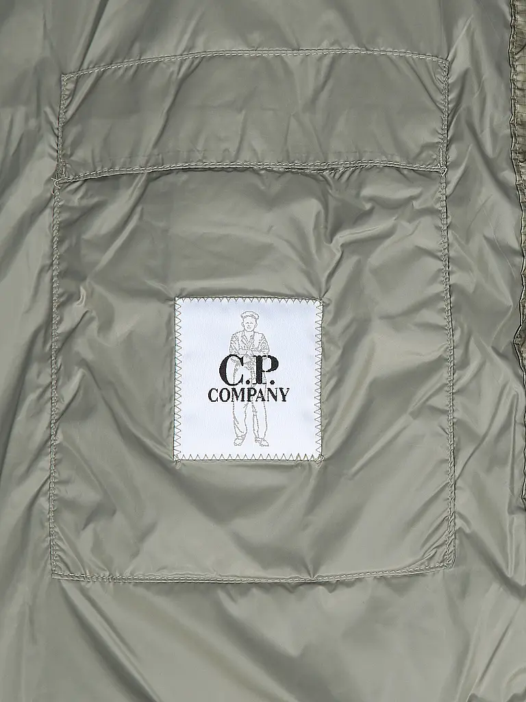 CP COMPANY | Daunensteppjacke | grau