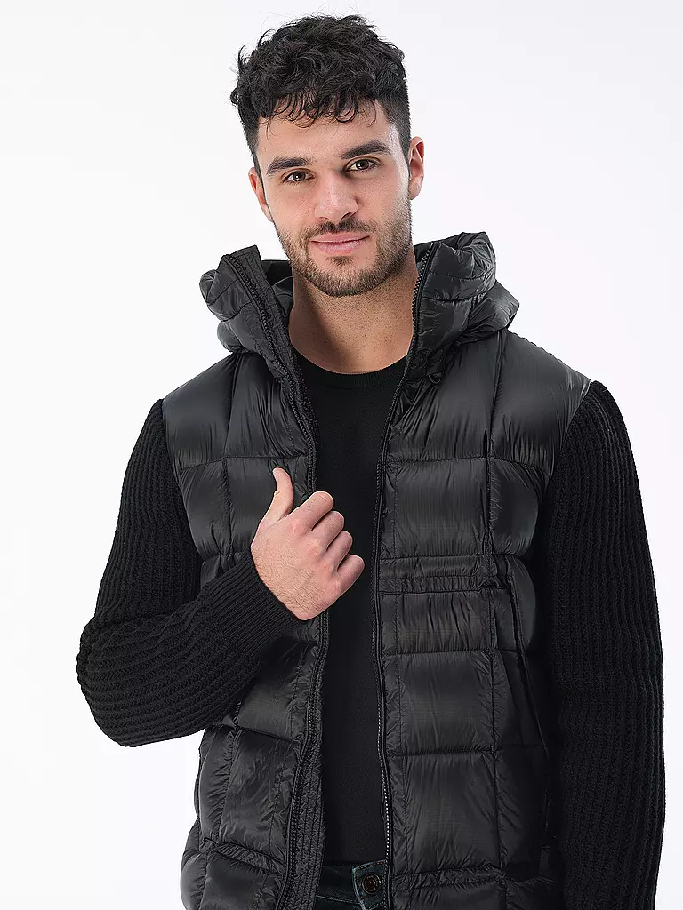 CP COMPANY | Hybridjacke | schwarz