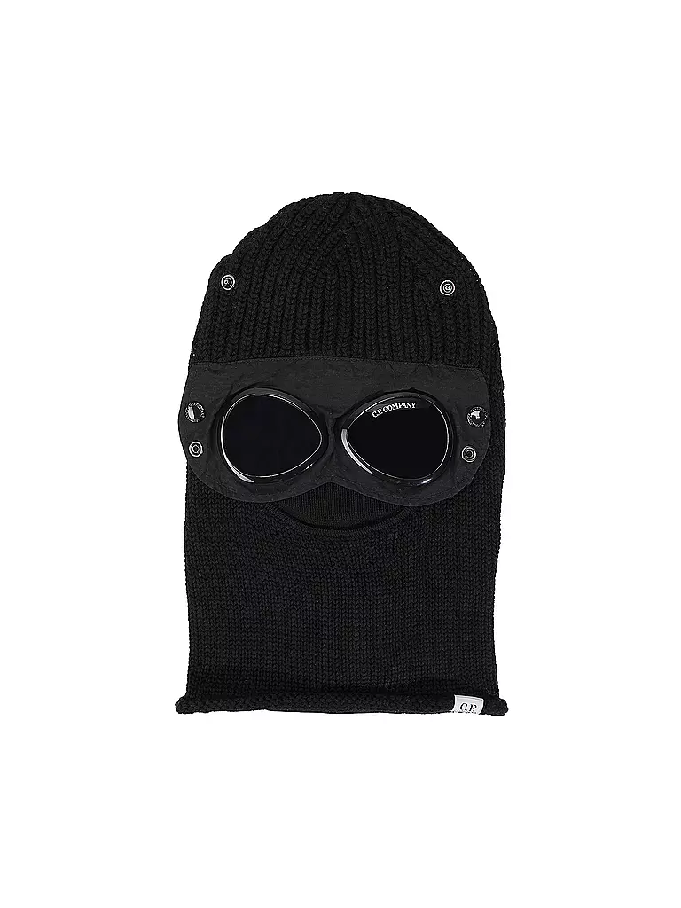 CP COMPANY | Mütze - Balaclava GOOGLES | schwarz