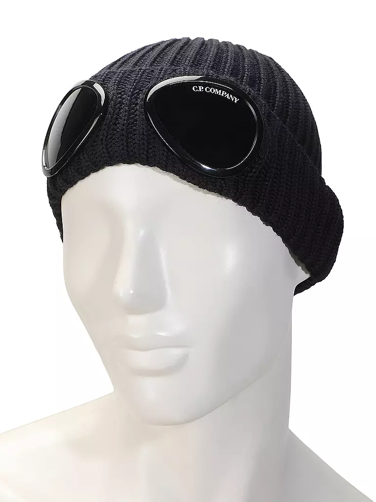 CP COMPANY | Mütze - Haube GOOGLES | blau