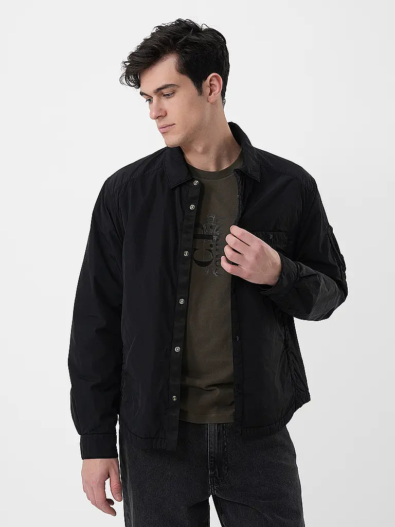 CP COMPANY | Overshirt CHROME-R | Schwarz