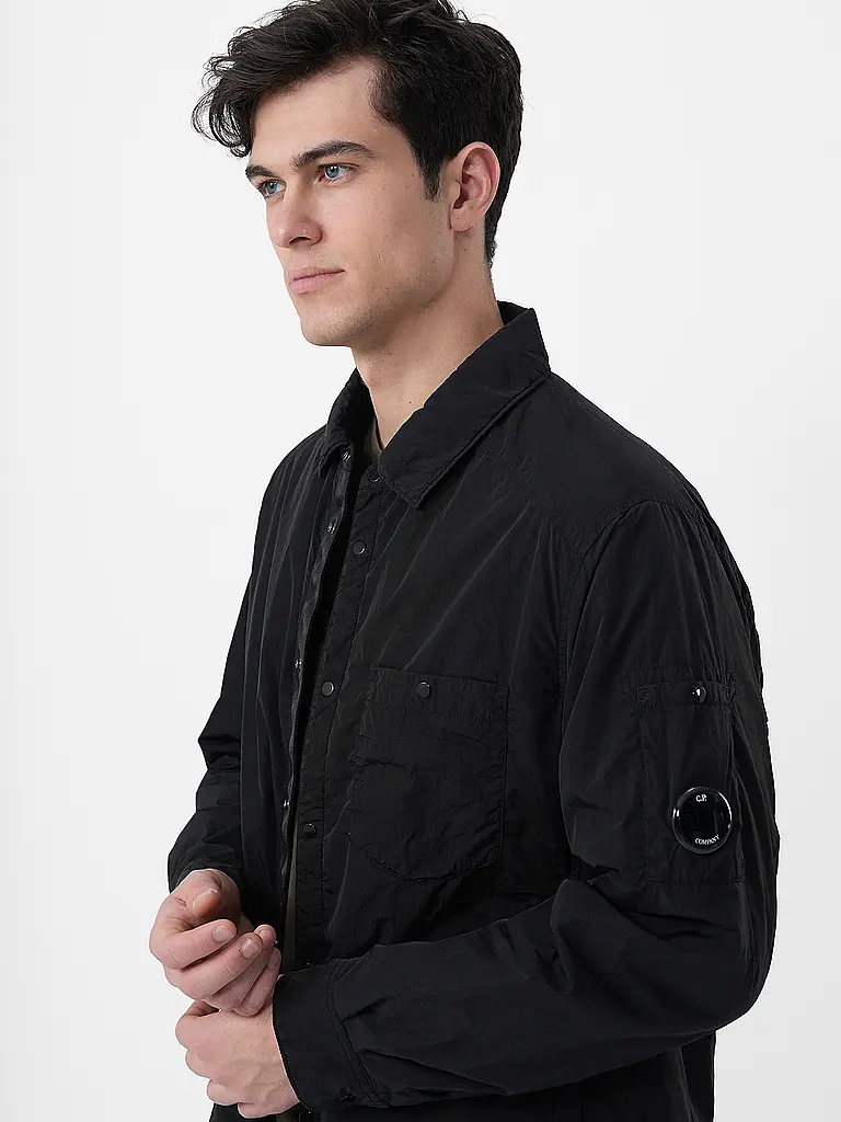 CP COMPANY | Overshirt CHROME-R | Schwarz