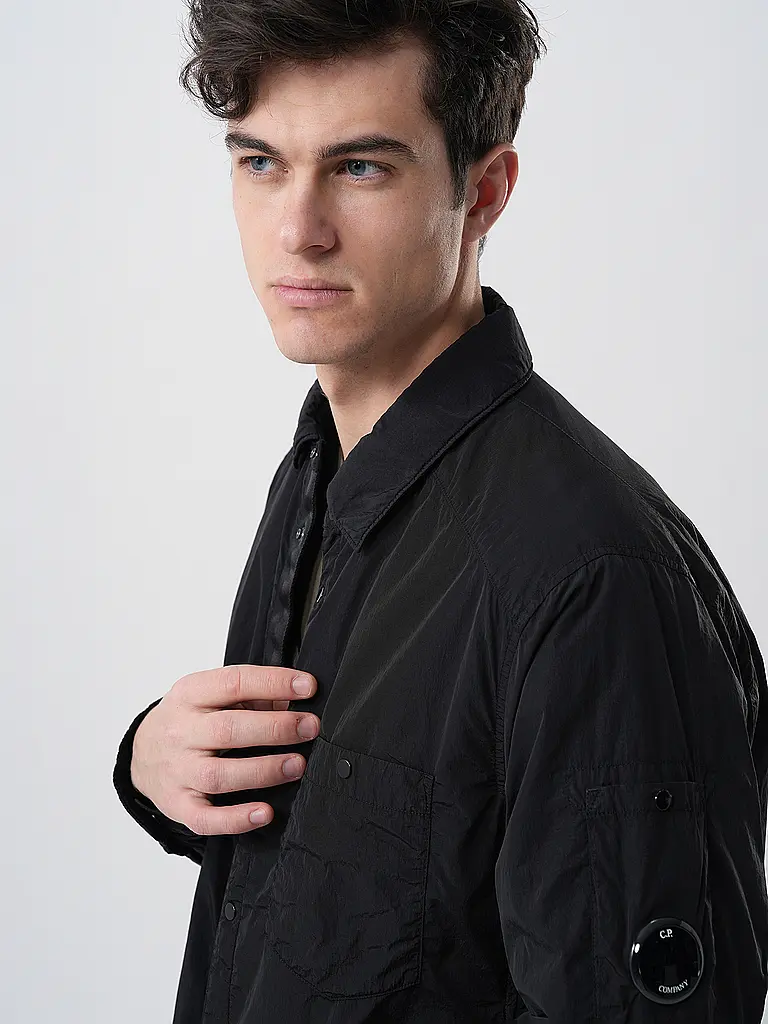 CP COMPANY | Overshirt CHROME-R | Schwarz