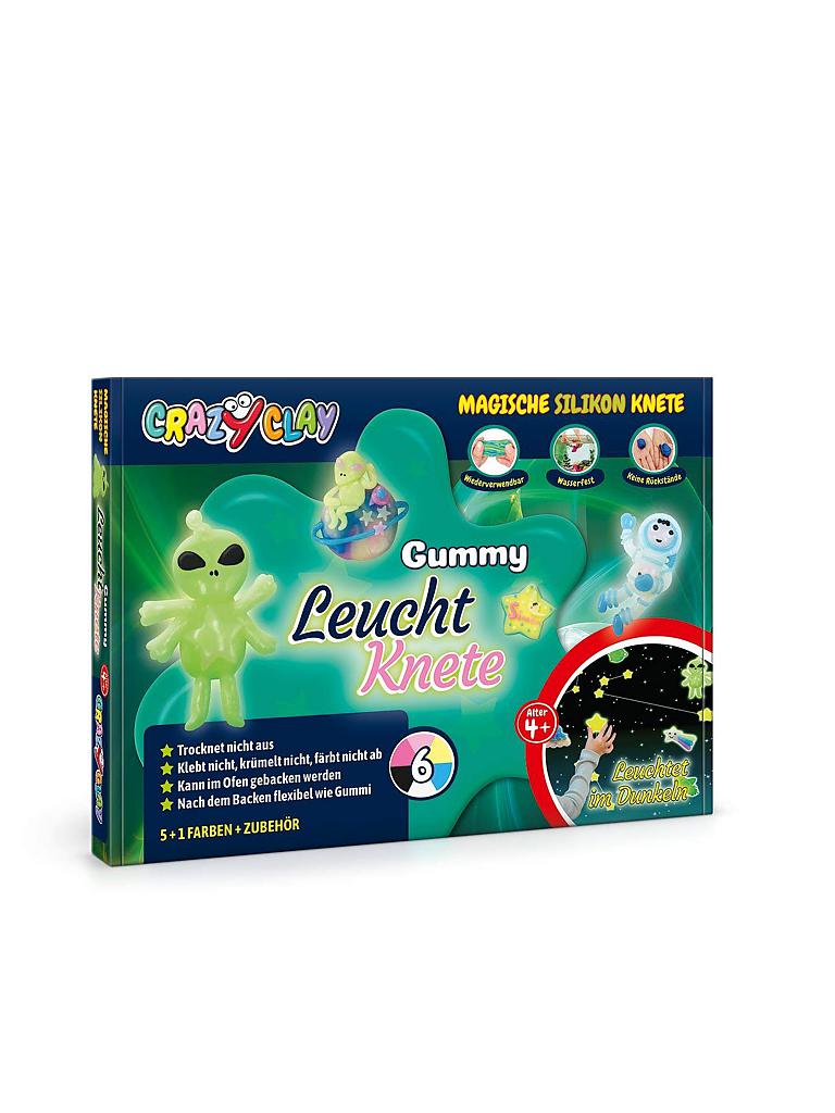 CRAZYCLAY | Backknete - Gummy Leucht-Set | keine Farbe