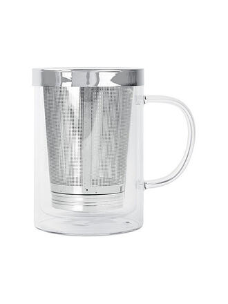 CRISTEL FRANCE | Teebecher VERBENA 0,4l Glas/Edelstahl 