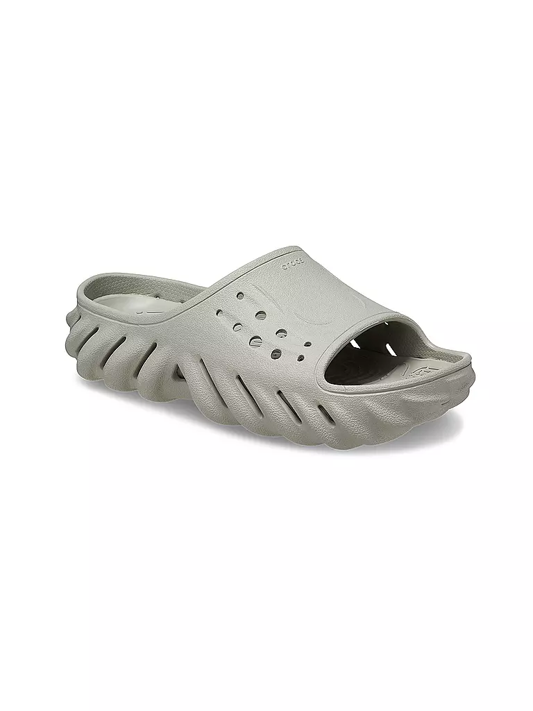 CROCS | Pantoletten  ECHO SLIDE | grau