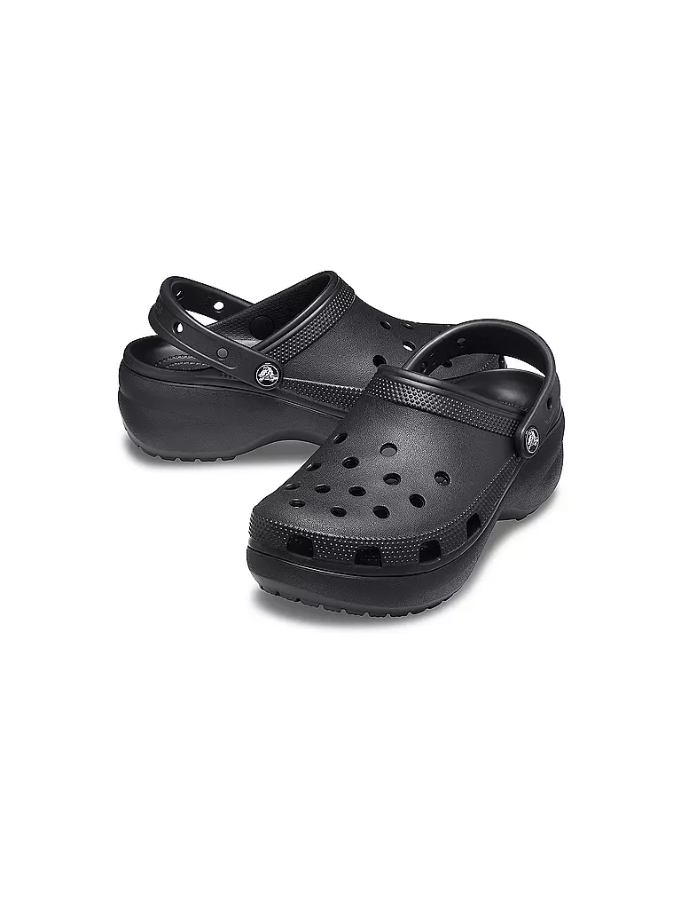 CROCS | Pantoletten CLASSIC PLATFORM CLOG | hellgrün