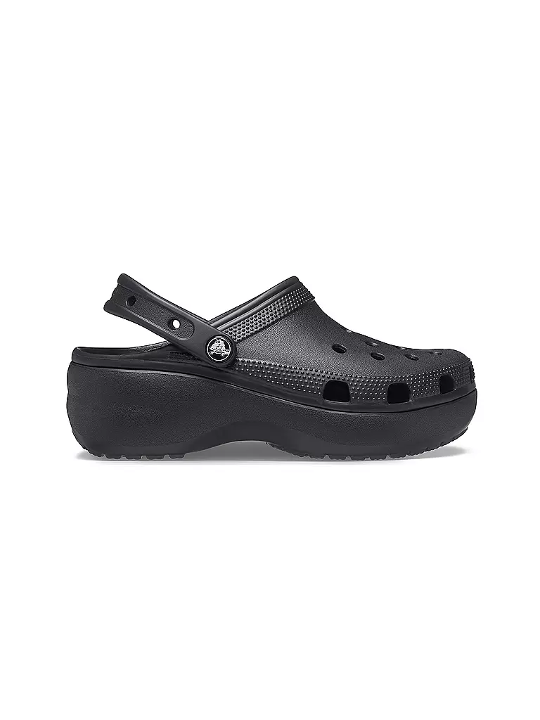 CROCS | Pantoletten CLASSIC PLATFORM CLOG | schwarz