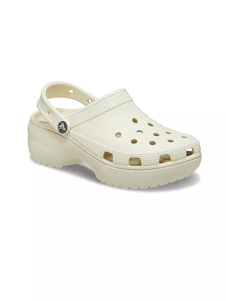 CROCS | Pantoletten CLASSIC PLATFORM CLOG | hellgrün