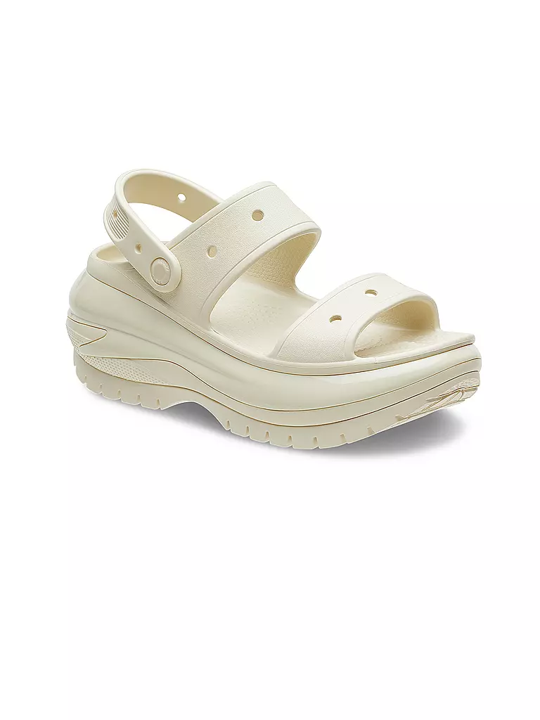 CROCS | Pantoletten MEGA CRUSH SANDAL | creme