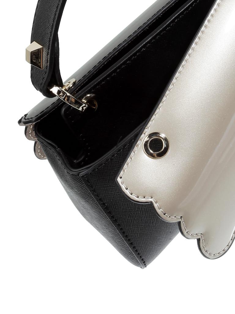 CROMIA | Ledertasche "Flappy S" | schwarz