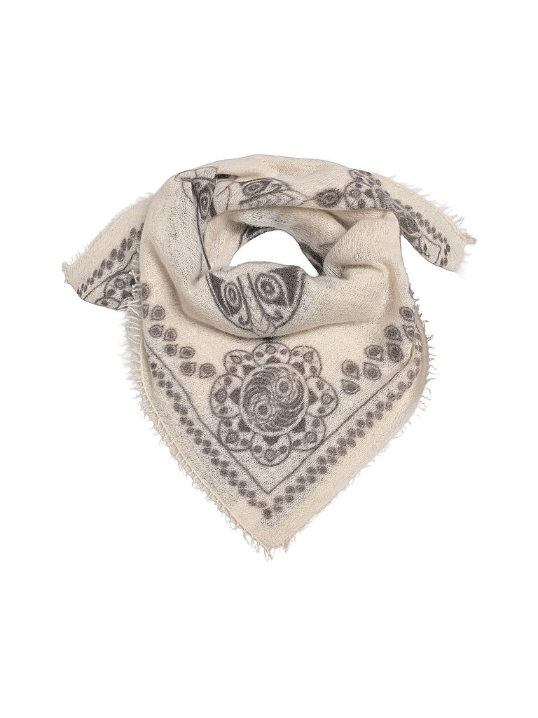 CUTE STUFF Kaschmirtuch BANDANA  creme