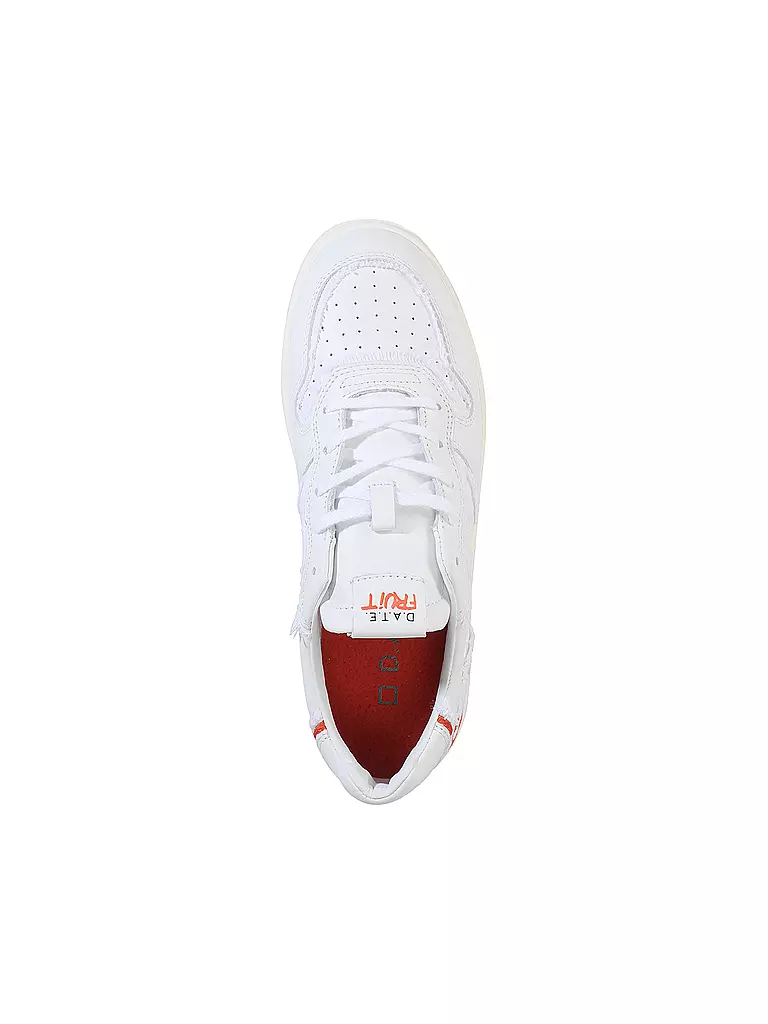 D.A.T.E. | Sneaker COURT FRUIT CHERRY | weiss