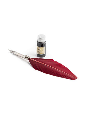 DALLAITI | Schreibset mit  Federstift Bordeaux