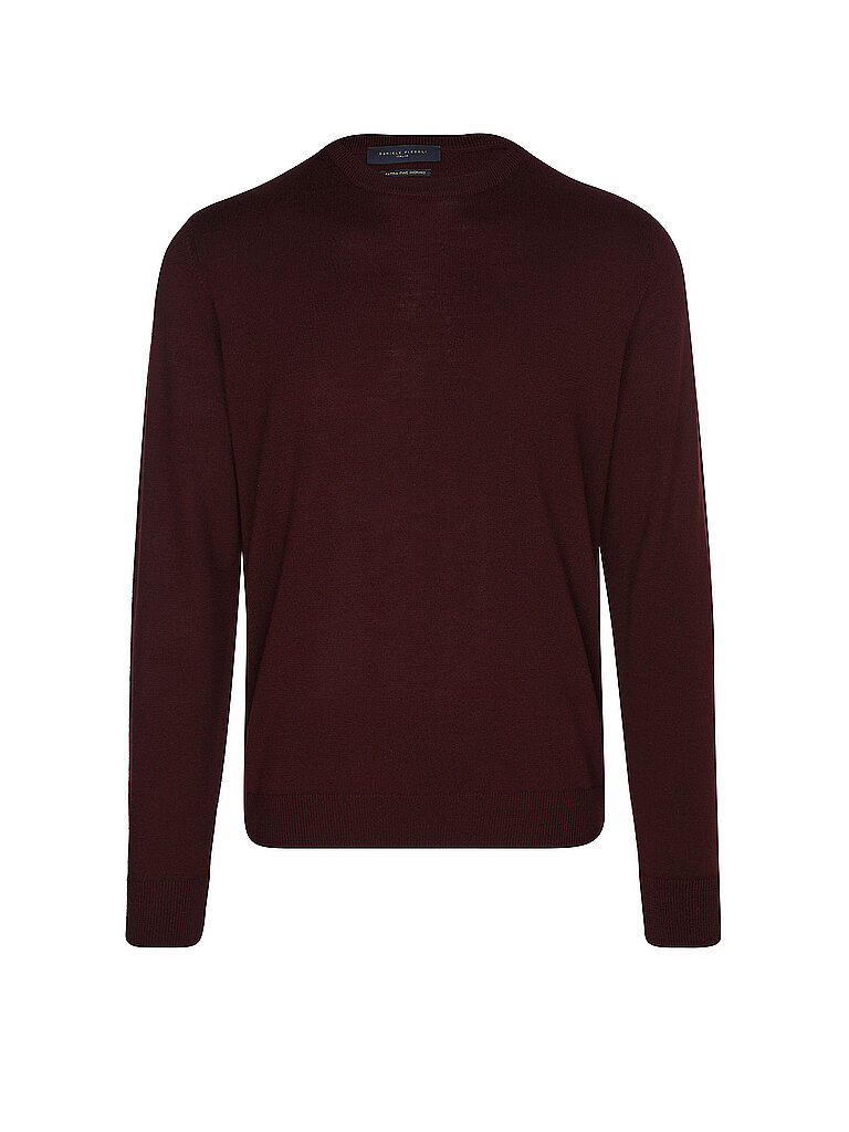 DANIELE FIESOLI Pullover  dunkelrot | XXL