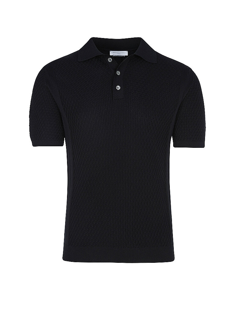 DANIELE FIESOLI Poloshirt  dunkelblau | XL