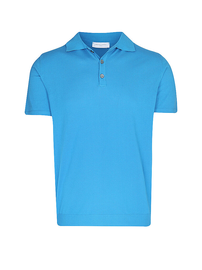 DANIELE FIESOLI Poloshirt  blau | XL
