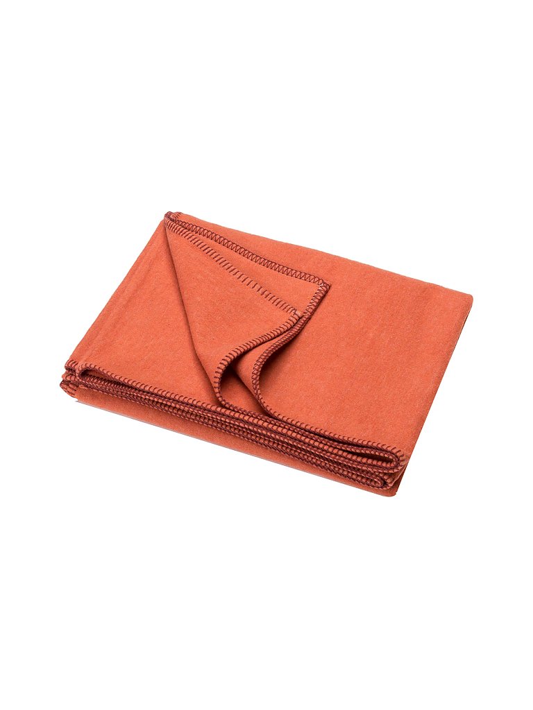 Tagesdecke - Plaid Sylt 140x200cm (Terracotta) orange baby