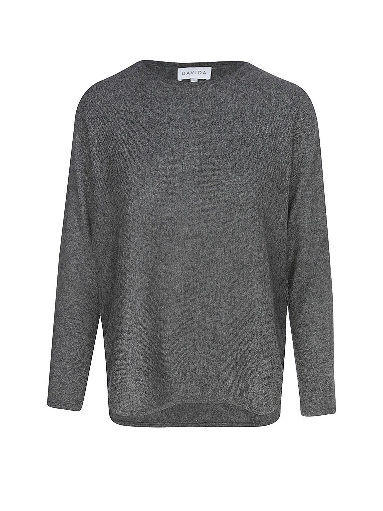 Kaschmirpullover grau S damen