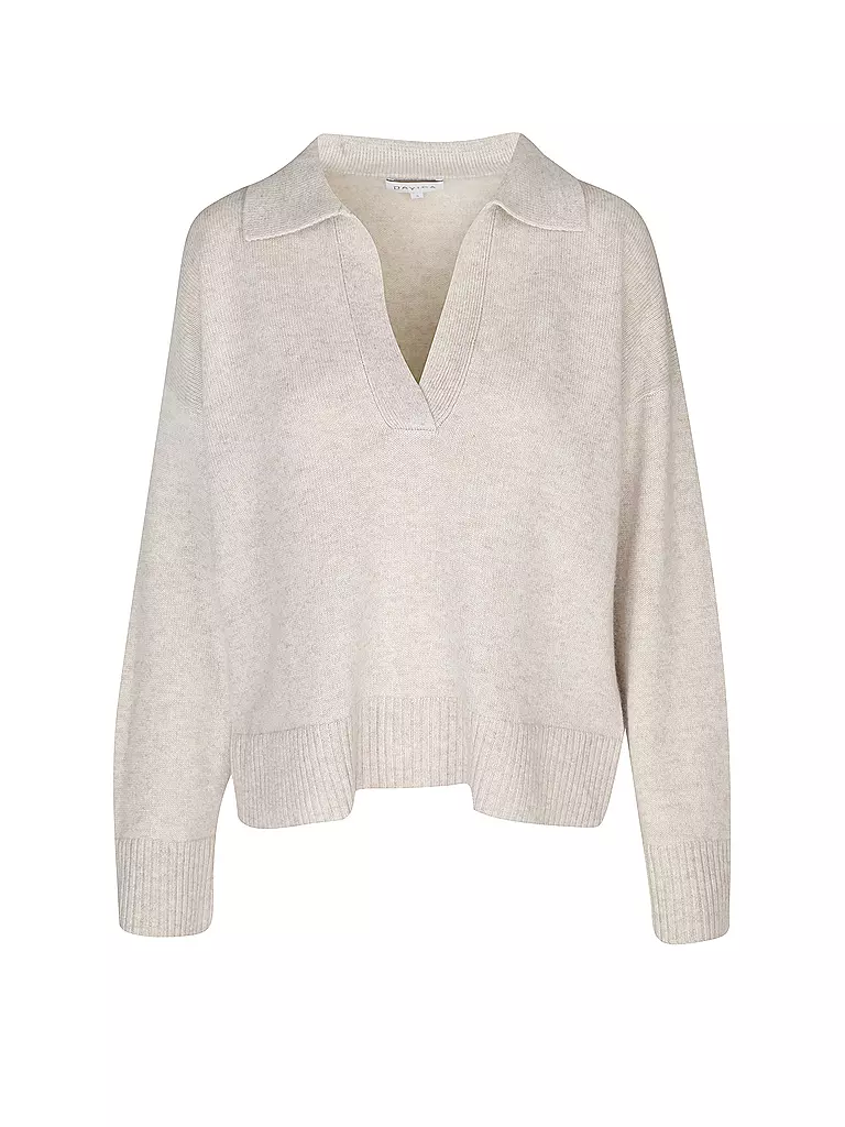 DAVIDA | Kaschmirpullover  | beige