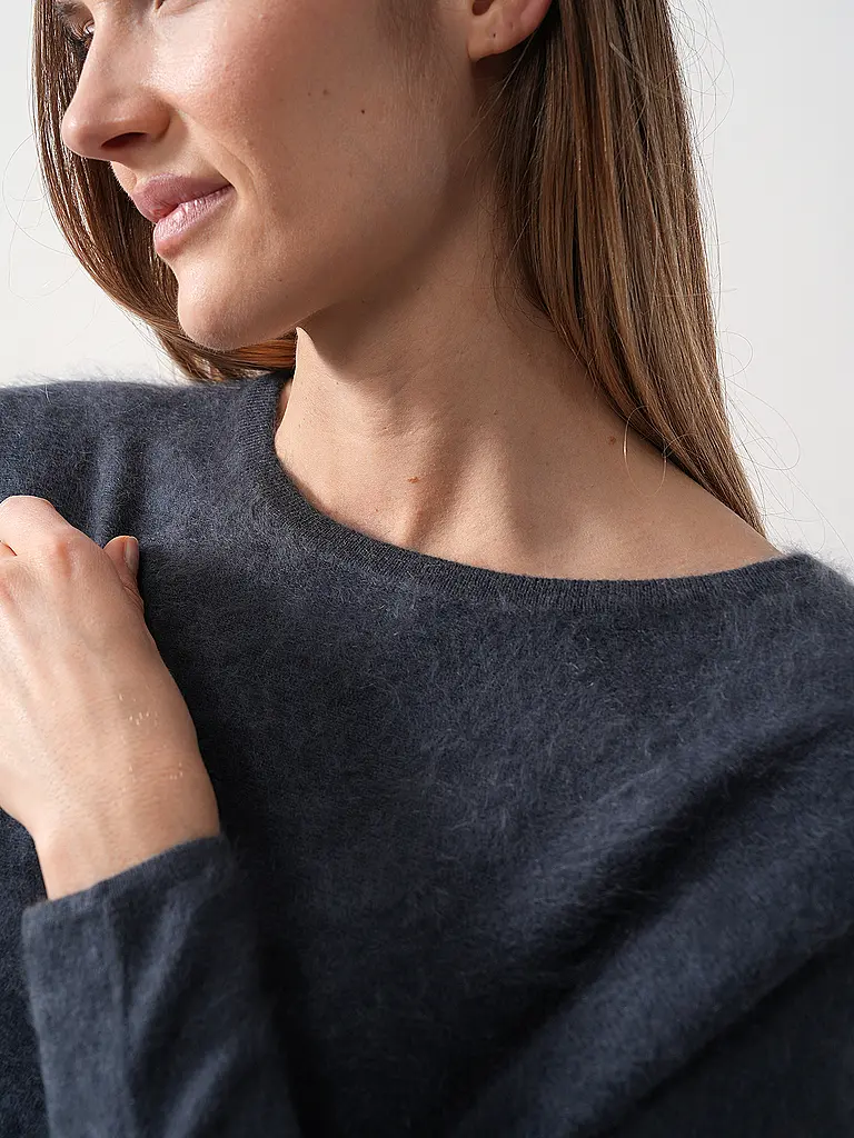 DAVIDA | Kaschmirpullover | Grau