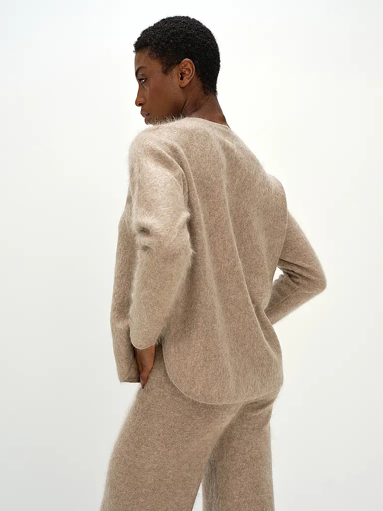 DAVIDA | Kaschmirpullover | Beige