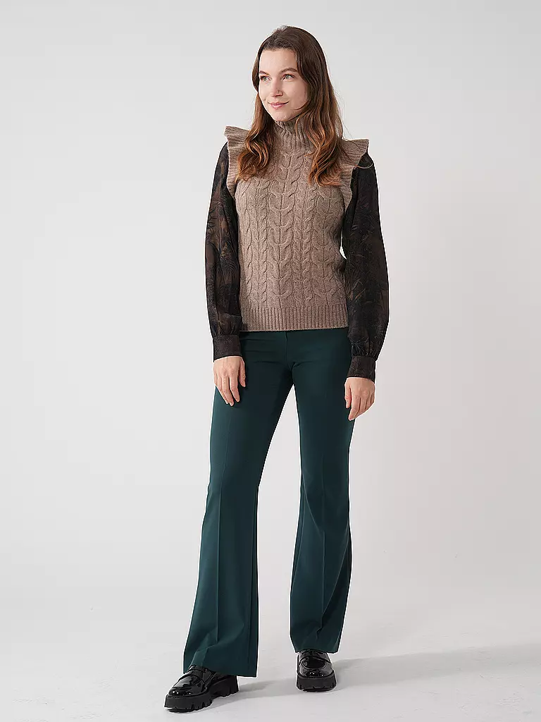DAVIDA | Kaschmirpullunder  | braun