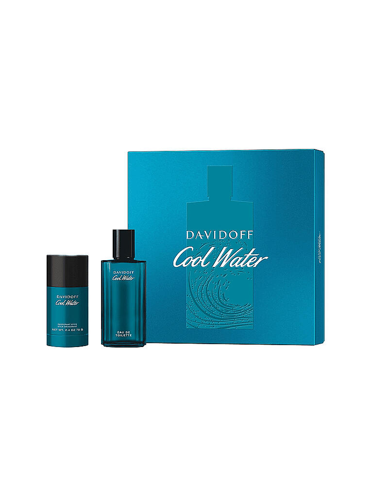 DAVIDOFF | Geschenkset - Cool Water Man Eau de Toilette Spray 75ml / 75ml | keine Farbe