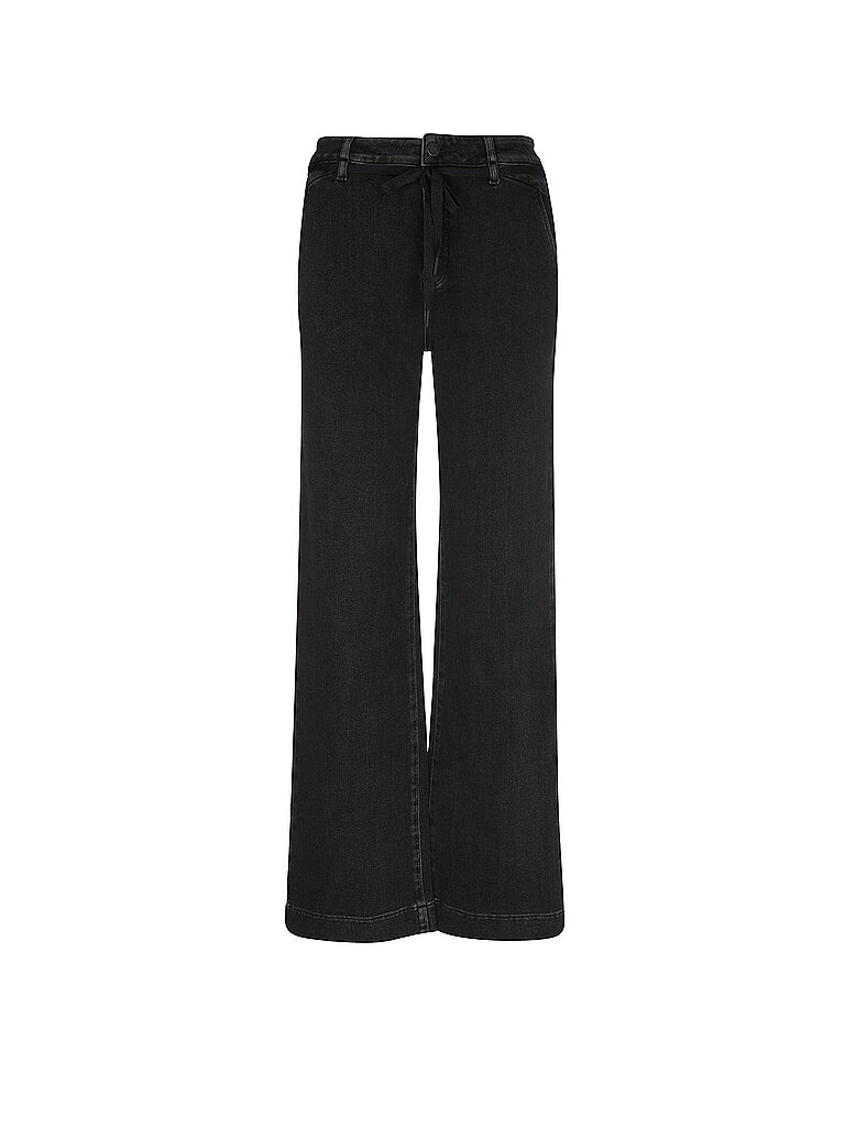 Jeans Flared Fit schwarz 30/L32 damen