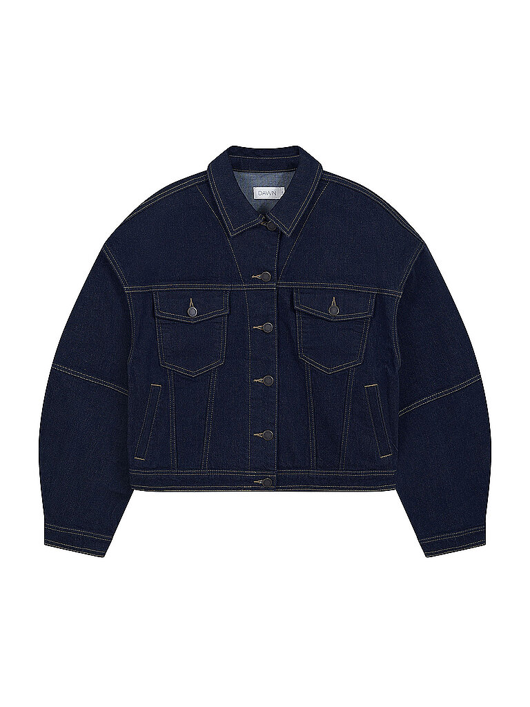 DAWN DENIM Jeansjacke ANNIK dunkelblau | XS