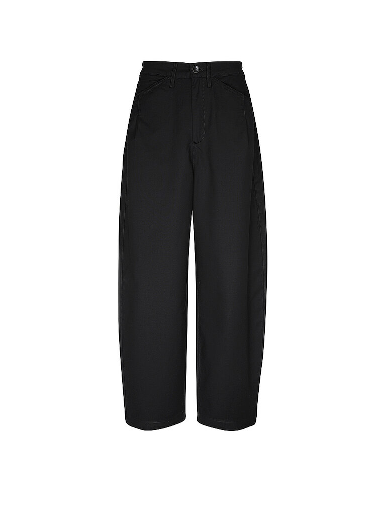 DAWN DENIM Hose Barrel Leg VAL schwarz | 25/L33