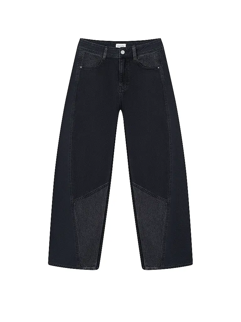 DAWN DENIM | Jeans Balloon Fit  | schwarz