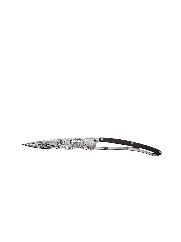 Taschenmesser Ebenholz Titan FEUERWEHRMANN 37G silber baby