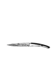 DEEJO | Taschenmesser Wacholderholz Titan LATINO SKULL 37G  | silber