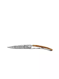 DEEJO | Taschenmesser Wacholderholz Titan TRIBAL 37G | silber