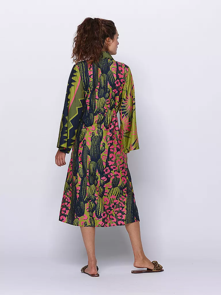 DELICATELOVE | Kleid - Kimono SASA | grün