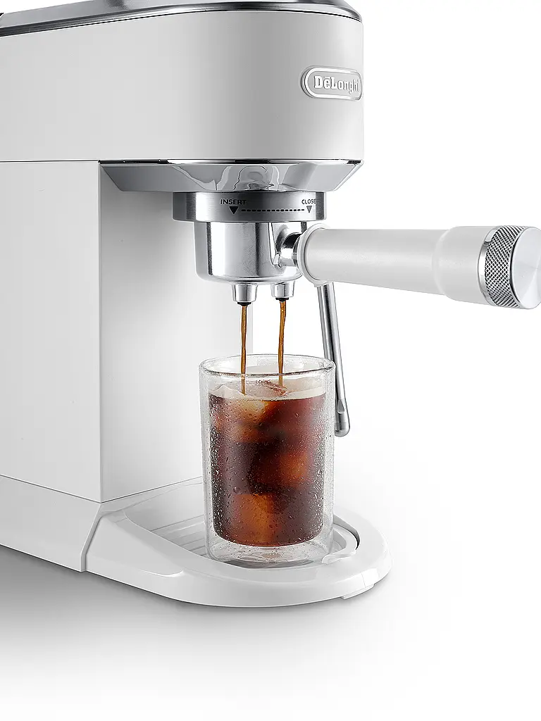 DELONGHI | Siebträgermaschine ESPRESSO DEDICA DUO Weiss | Weiss