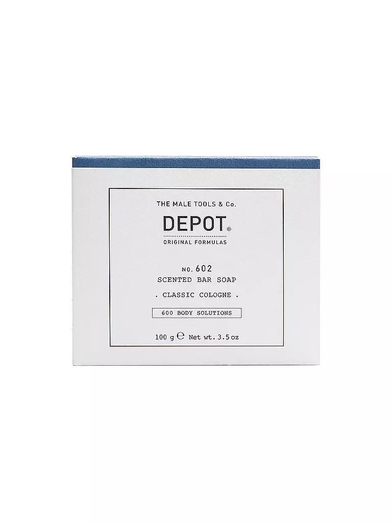 DEPOT | Seife - No.602 Scented Bar Soap Classic Cologne 100g | keine Farbe