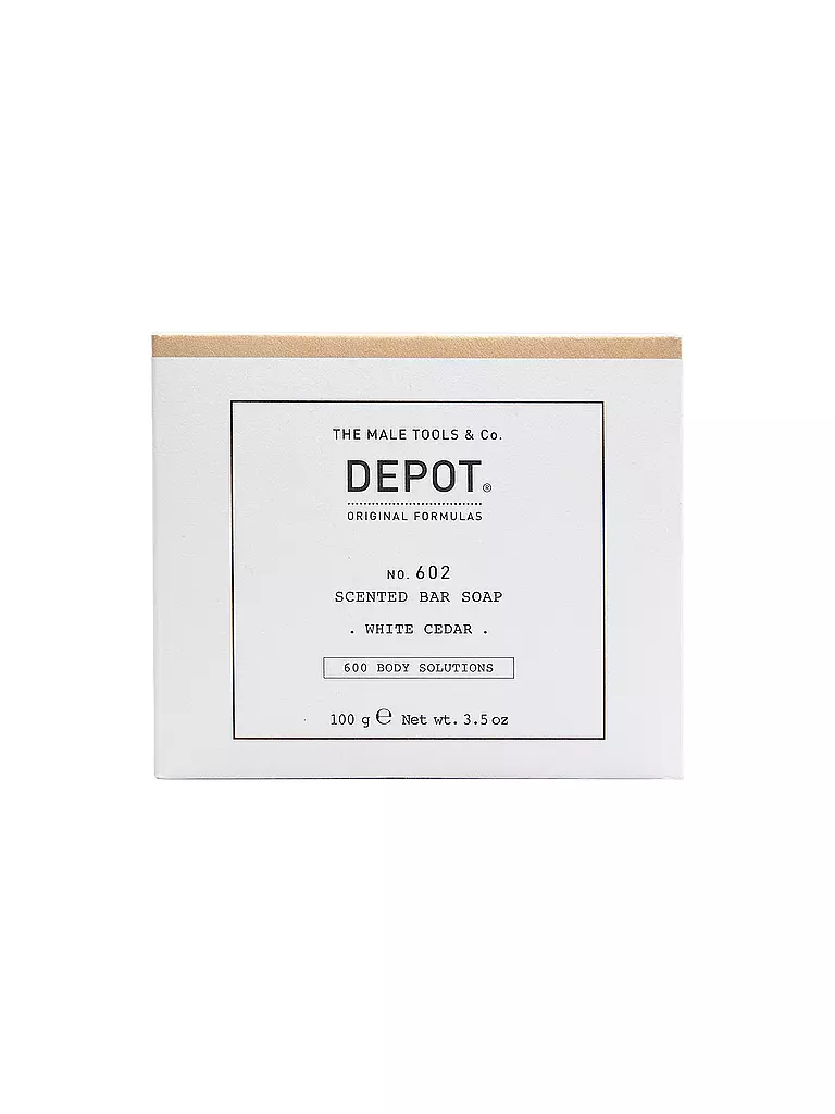 DEPOT | Seife - No.602 Scented Bar Soap White Cedar 100g | keine Farbe