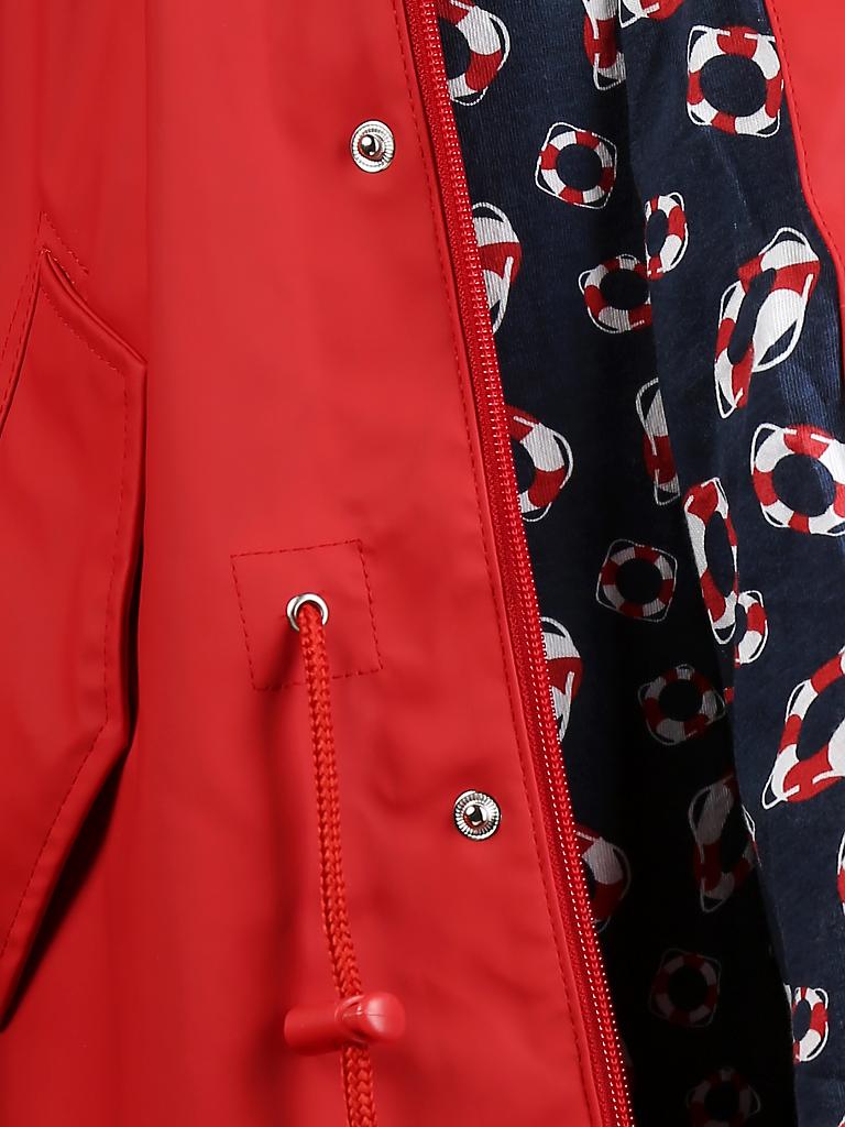 DERBE | Regenparka "Travel Friese" | rot